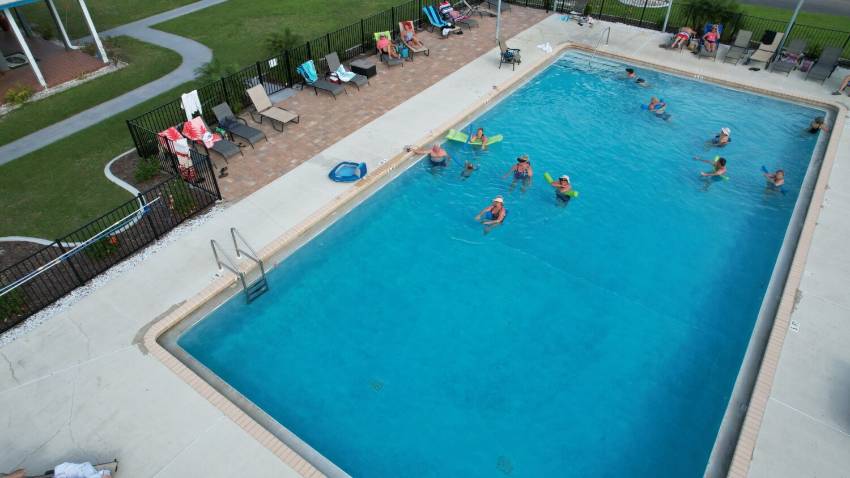 Mobile home community in Florida