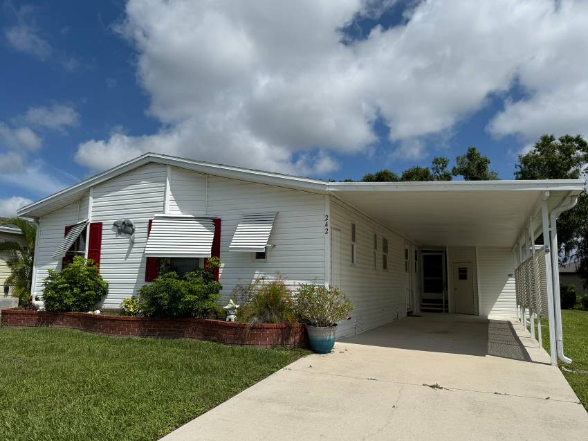 242 Gardenia Lane a Parrish, FL Mobile or Manufactured Home for Sale